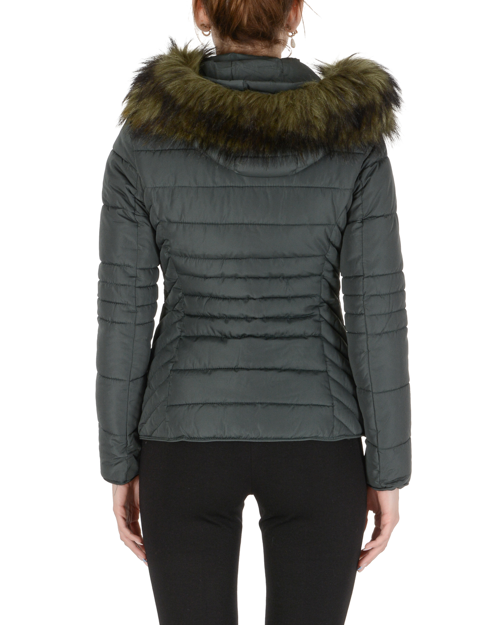19V69 Italia Chaqueta de mujer Verde oscuro VIRNA VERDE OSCURO