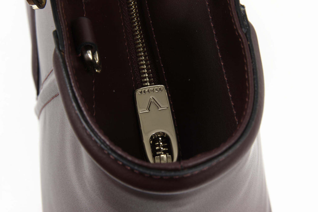 Bolso de mano para mujer V 1969 Italia V008 RUGA BORDO'