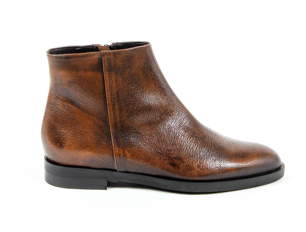 V 1969 Italia Botines para mujer B1993 VITELLO BOTTOLATO RUST
