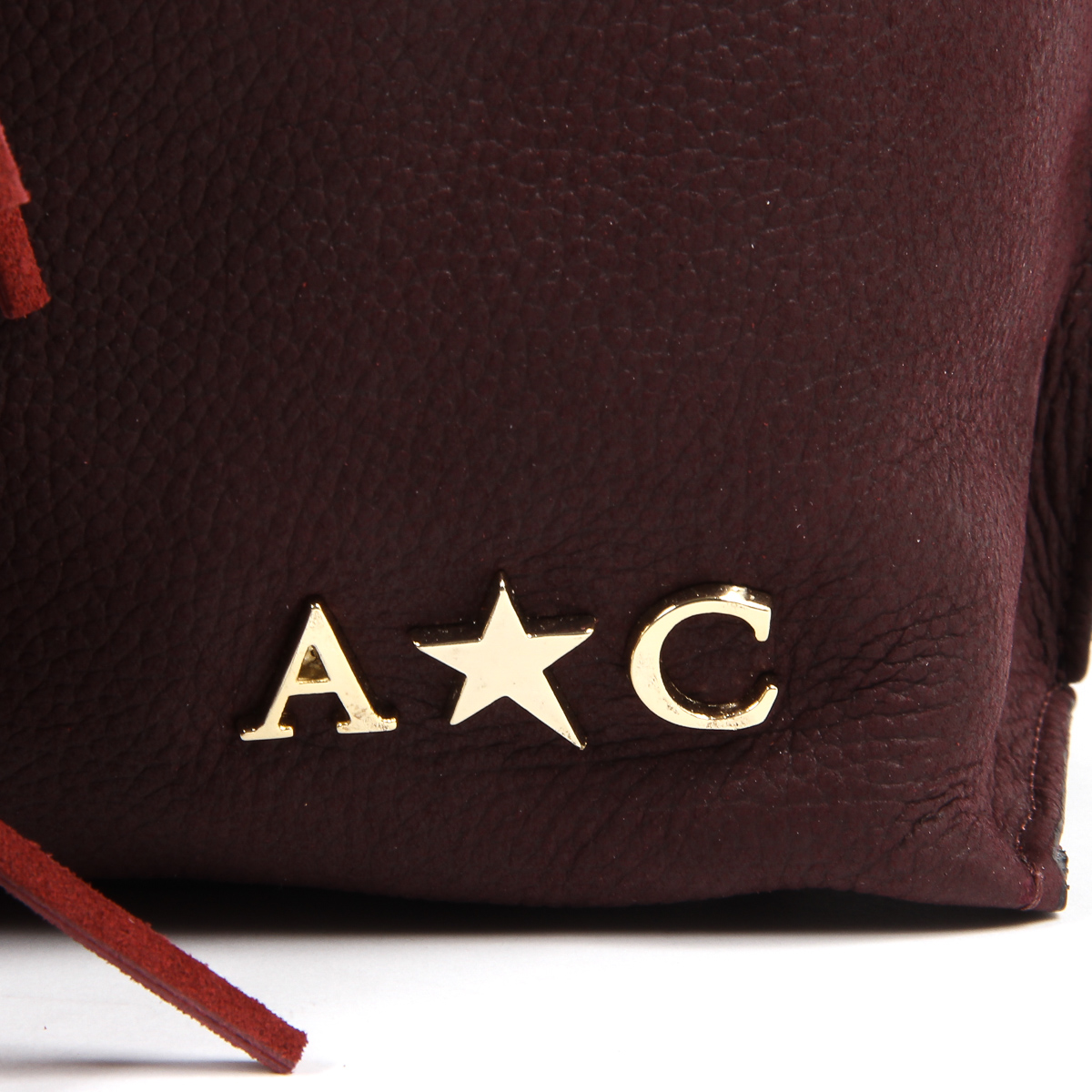 Bolso de mano para mujer Andrew Charles Burdeos LUCY