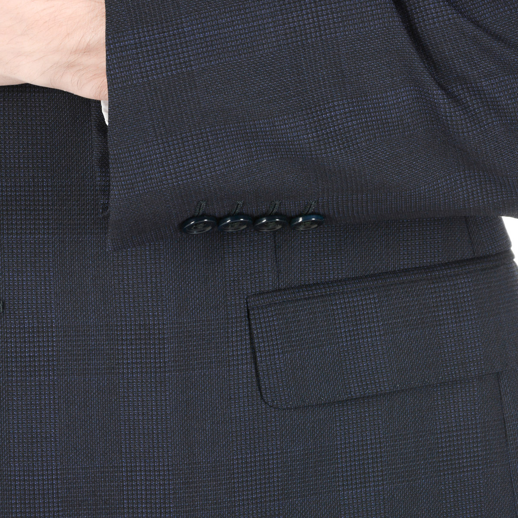 Armani Collezioni Mens Suit Black