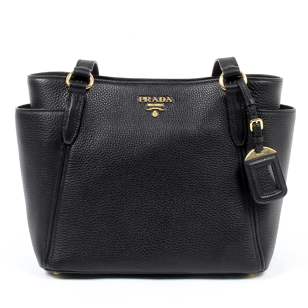 Bolso de mano Prada para mujer 1BG113 UWL F0002 NERO VIT DAINO