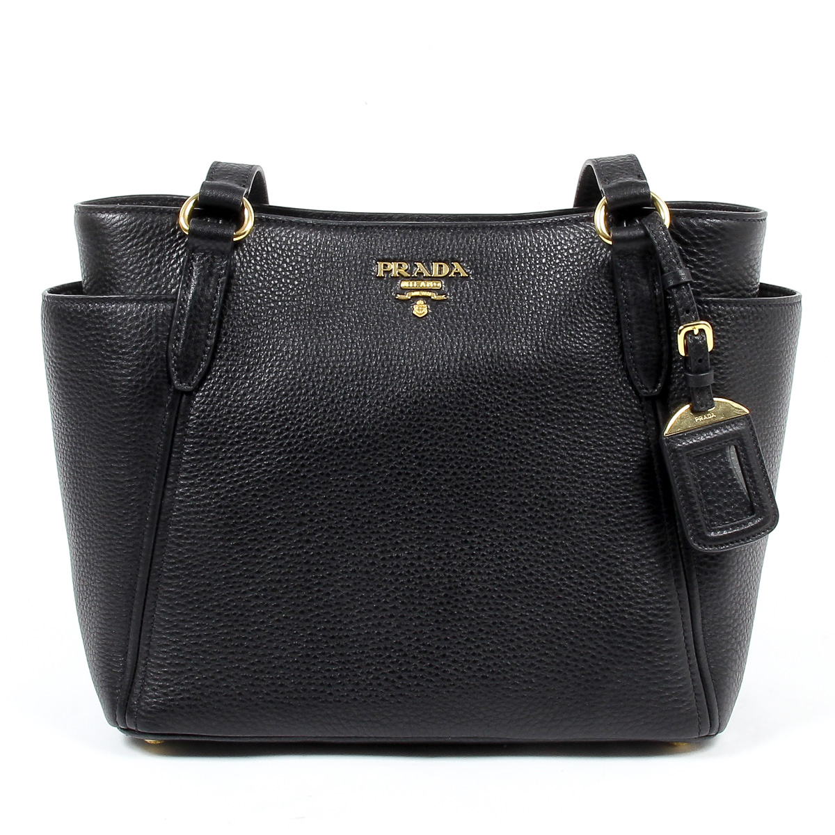 Bolso de mano Prada para mujer 1BG113 UWL F0002 NERO VIT DAINO