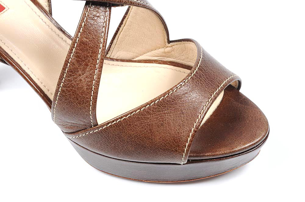 Prada Linea Rossa sandalias de mujer 3XP009 ZFJ F0G2D
