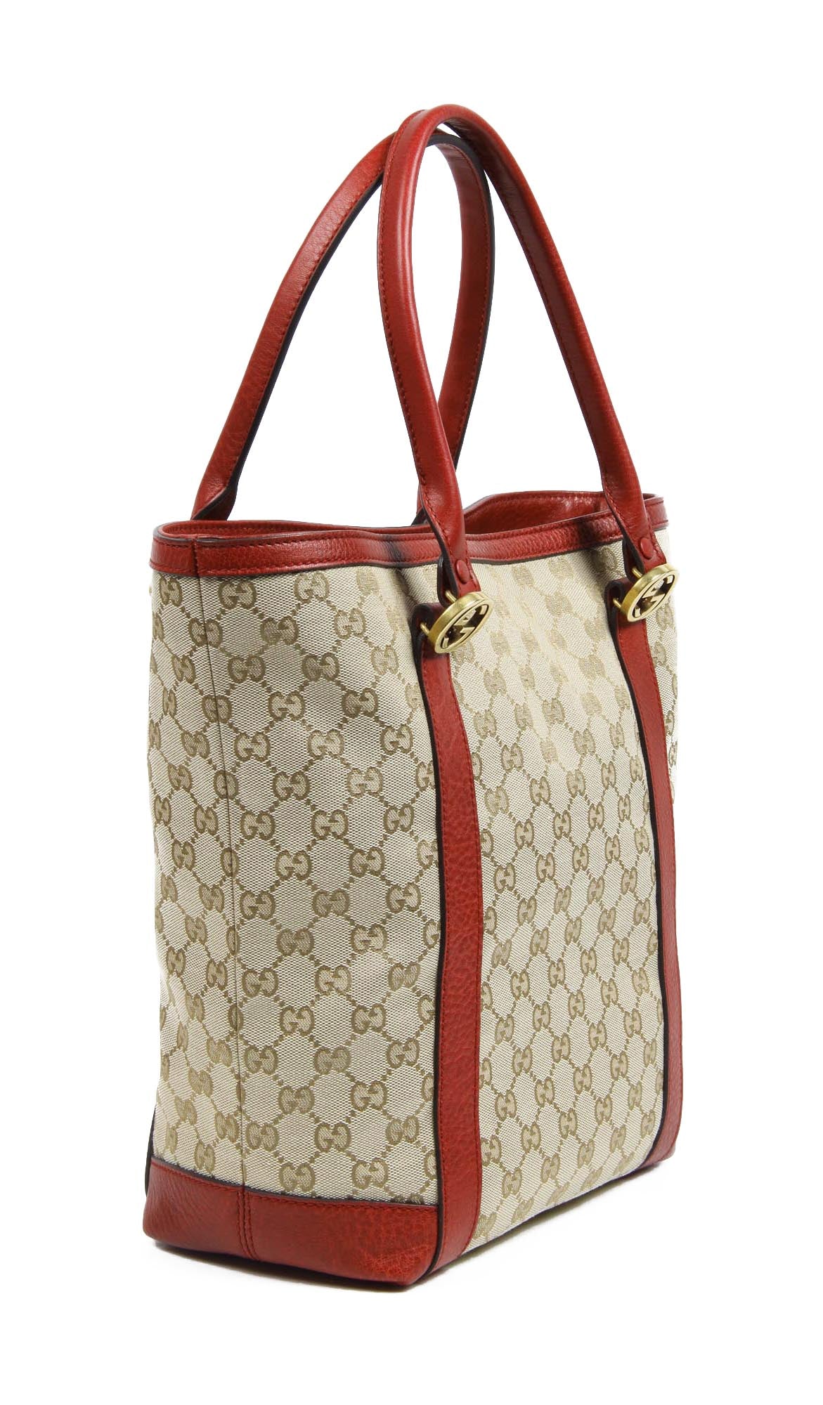 Bolso Gucci con dos asas y logotipo GG 342591 543014
