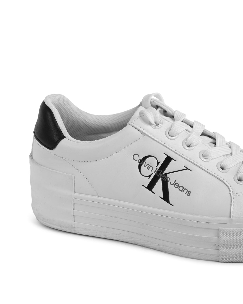 Zapatillas Calvin Klein para mujer blancas YW0YW00821YBR