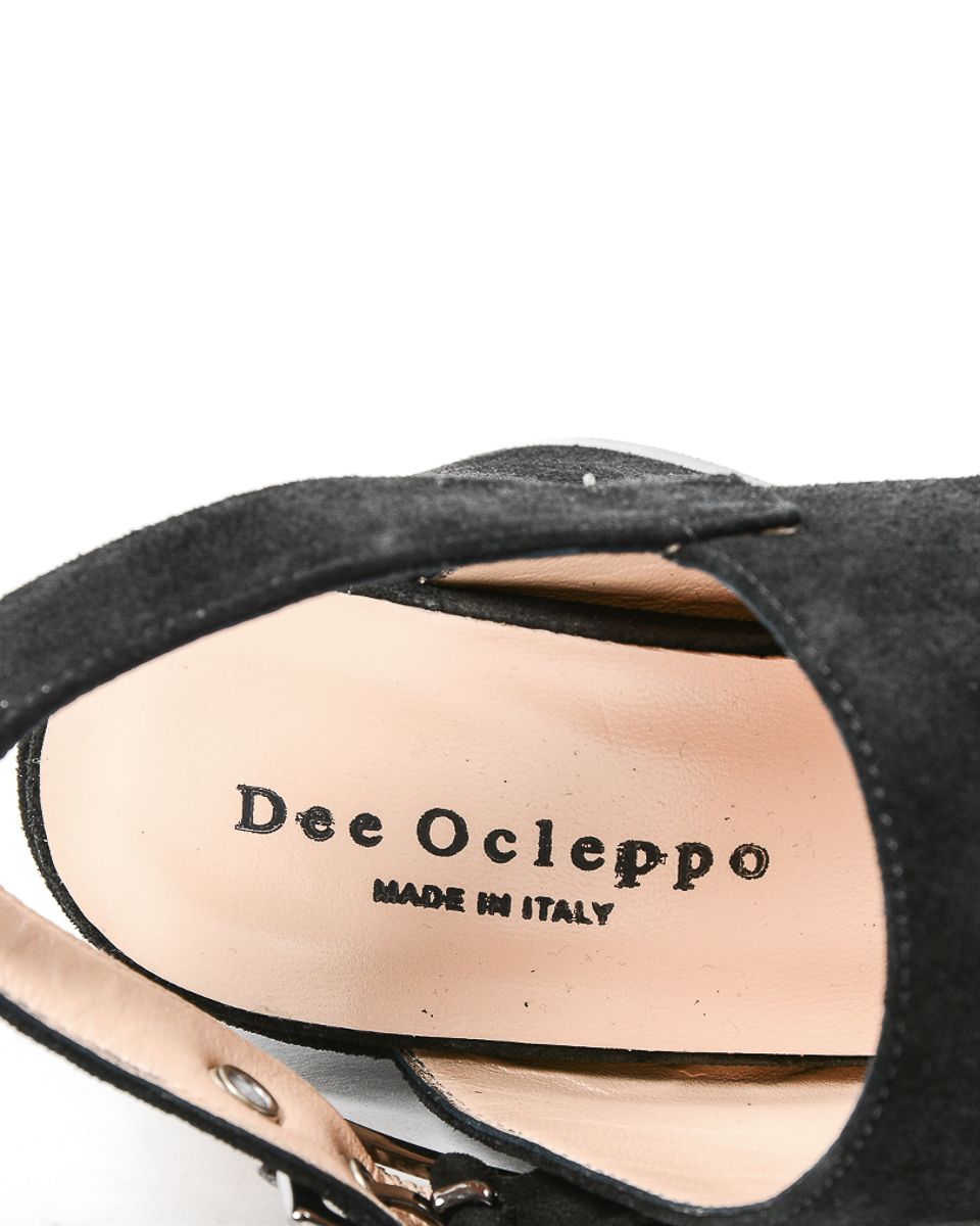 Sandalia para mujer Dee Ocleppo B3061DO VELOUR NERO