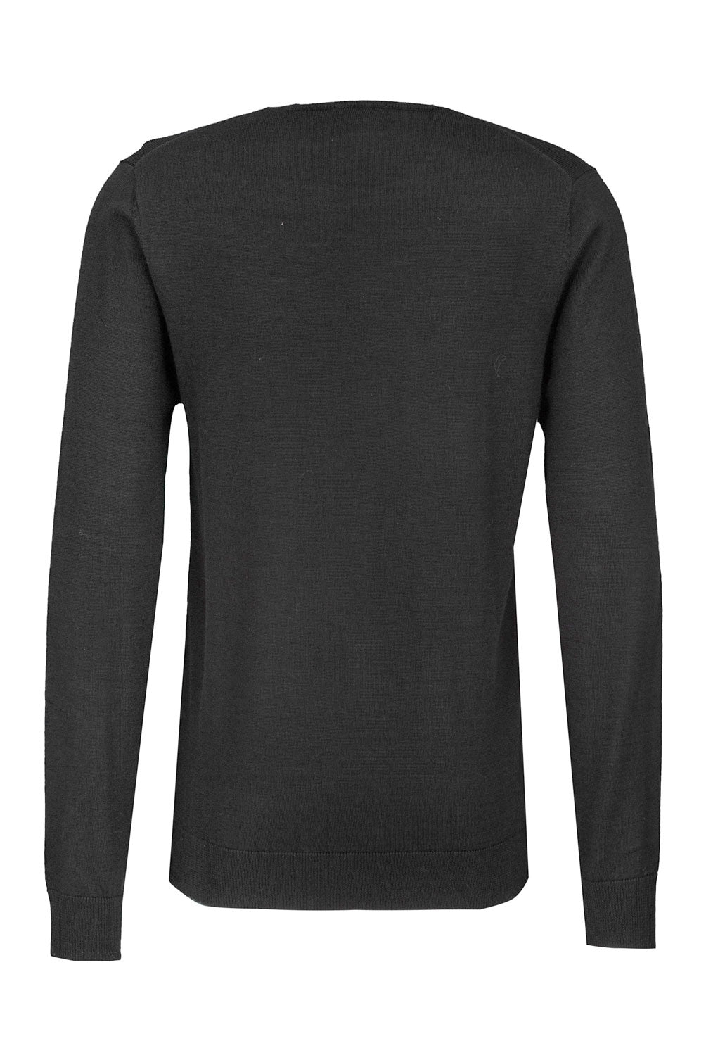 Suéter italiano para hombre 19V69, color negro, THIES BLACK