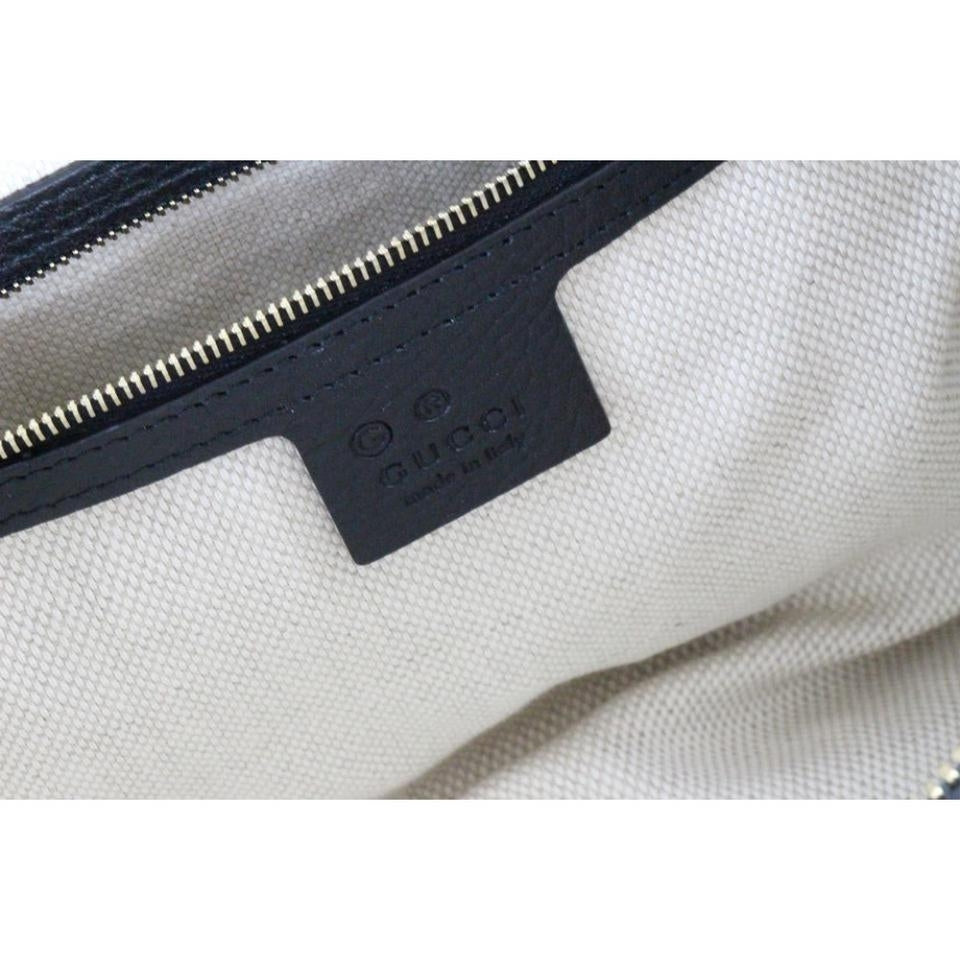 Bolso tote Gucci Soho de piel negro