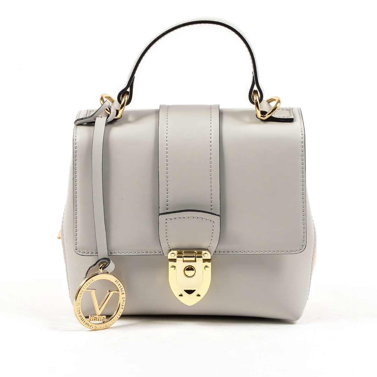 V 1969 Italia Womens Handbag Grey LAOS