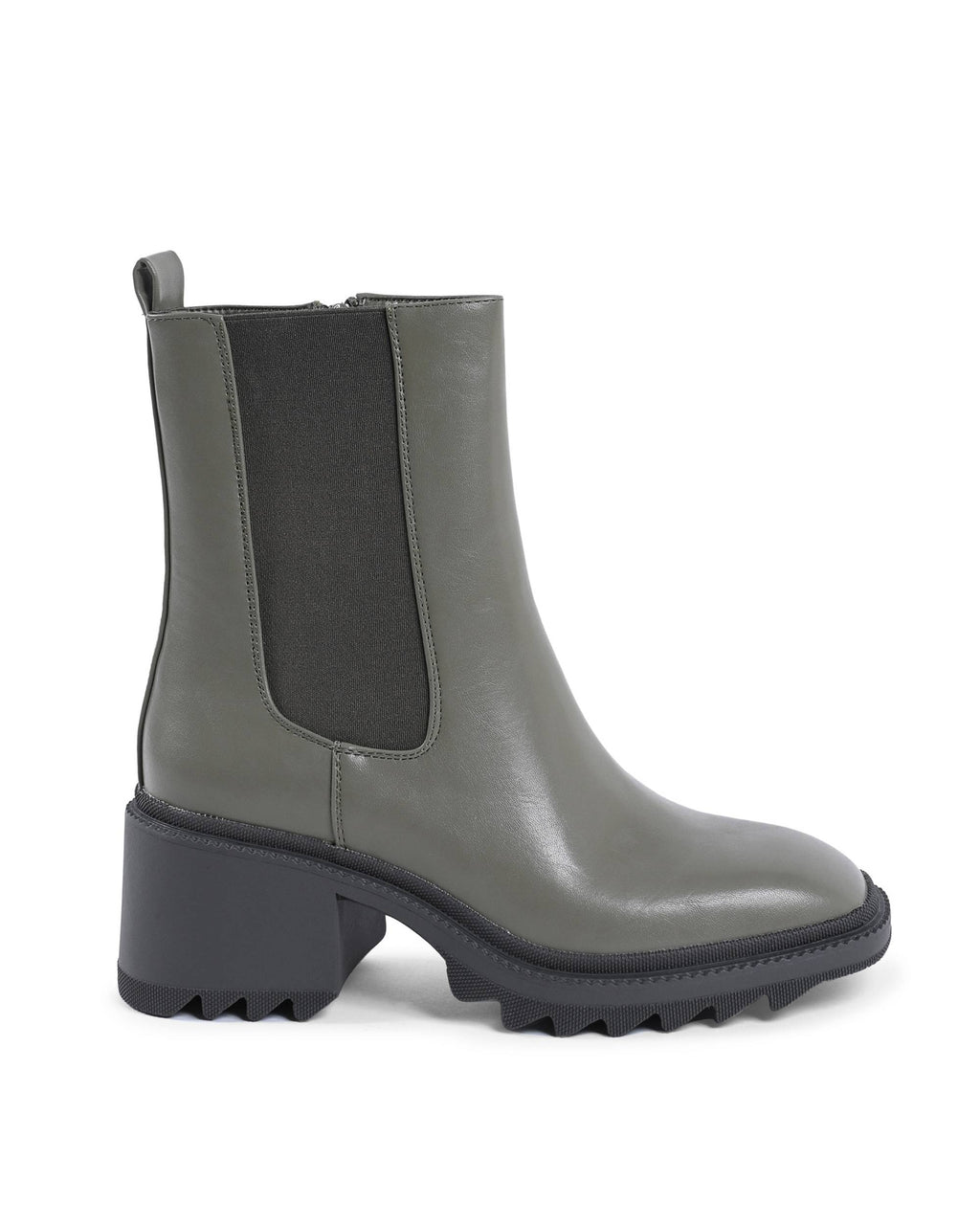 19V69 Italia Botines para mujer Verde 181-87 MILITAR