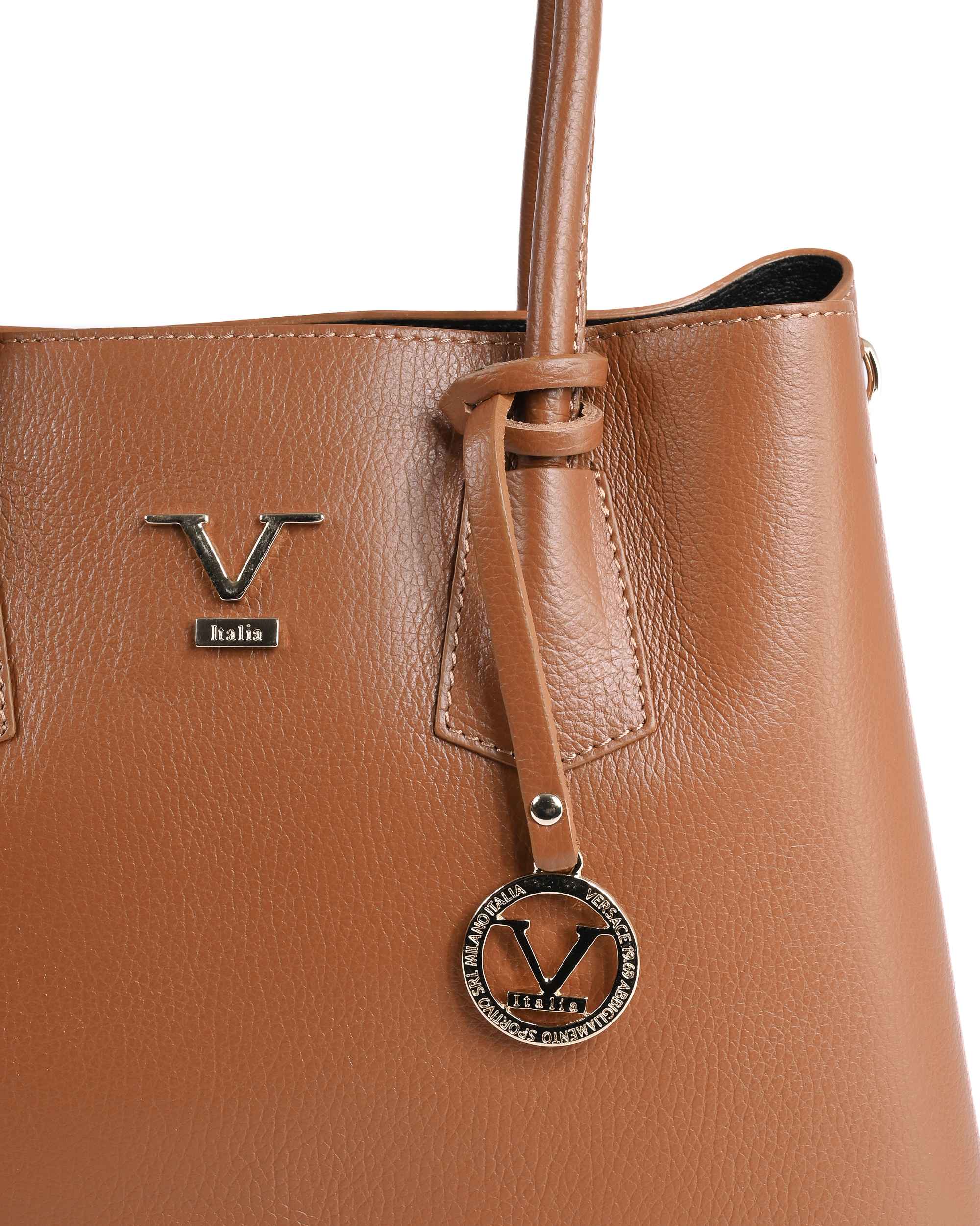 V Italia Bolso Mujer 10510 DOLLARO CUOIO