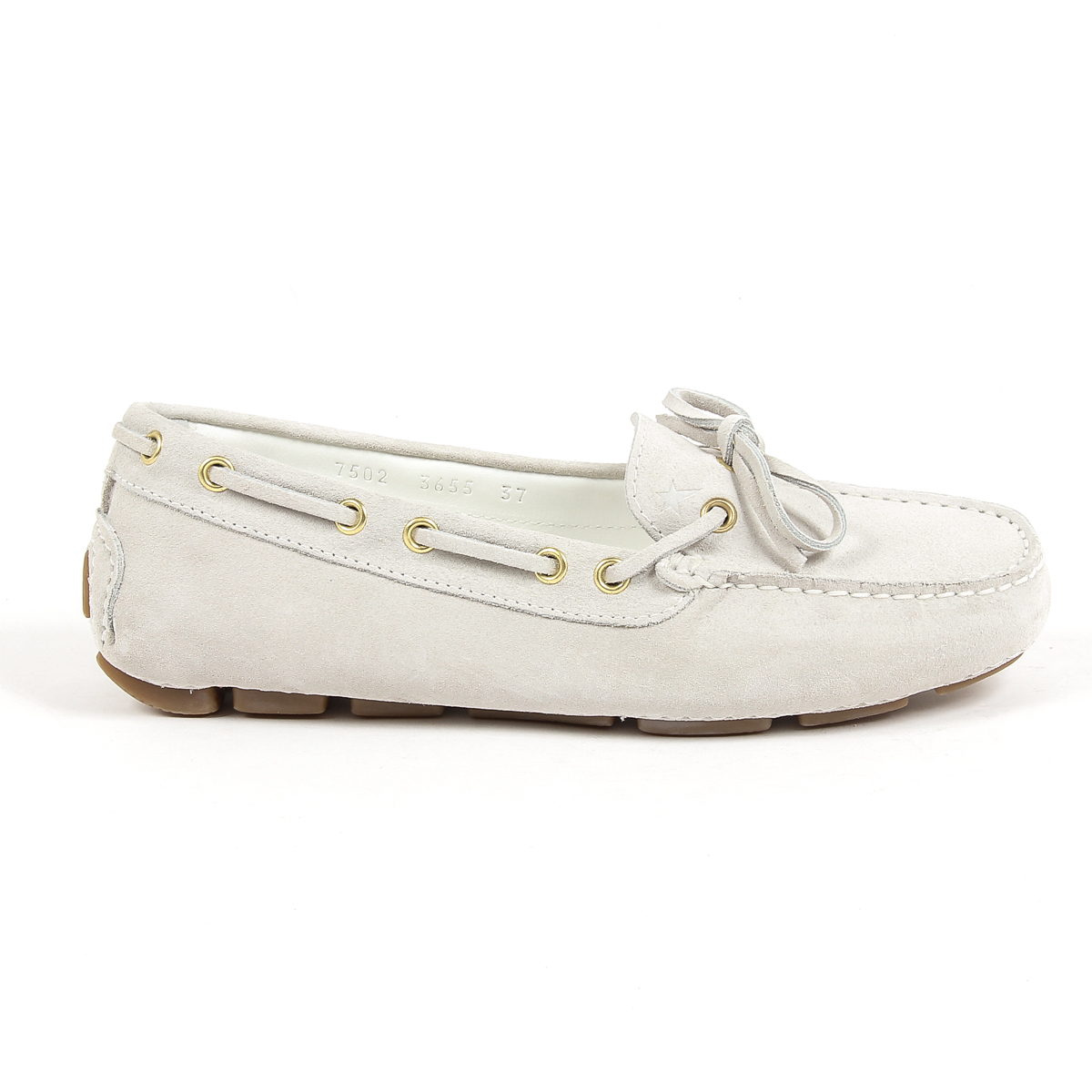 Mocasín Andrew Charles para mujer blanco CAMILLA