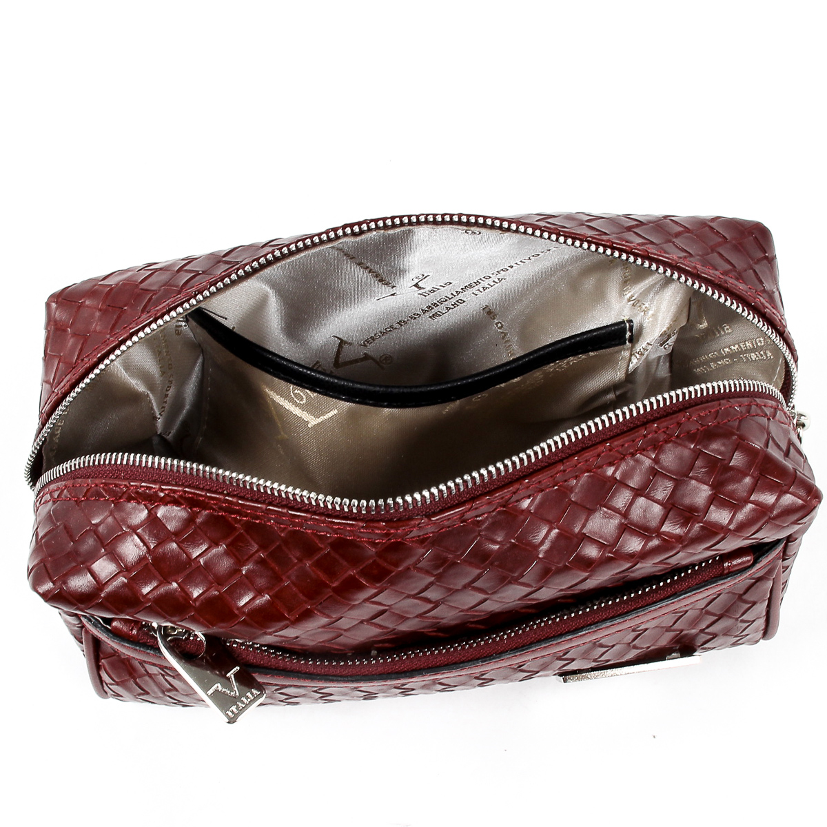 Bolso de hombre V 1969 Italia rojo oscuro CURT