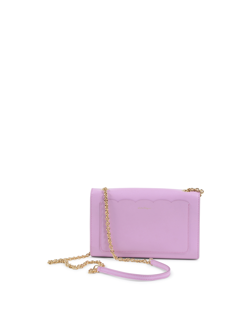 Bolso bandolera Salvatore Ferragamo para mujer, color rosa, 22D200 684097