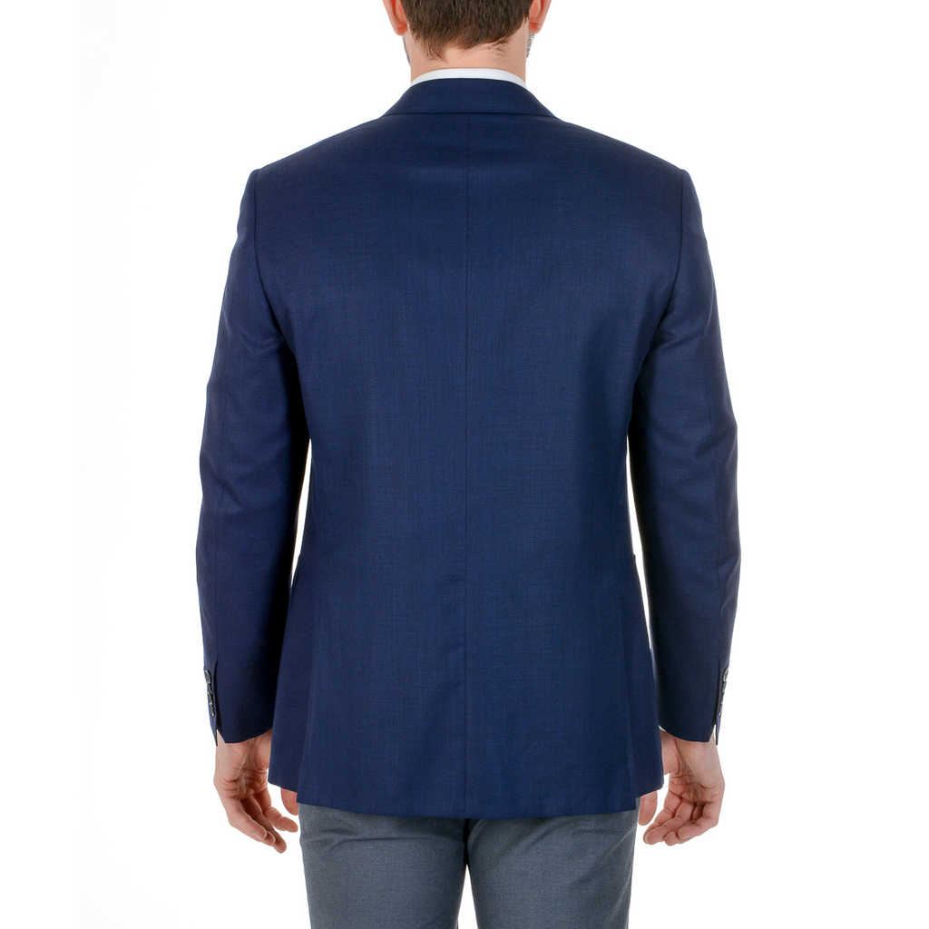 Chaqueta Canali para hombre de manga larga azul