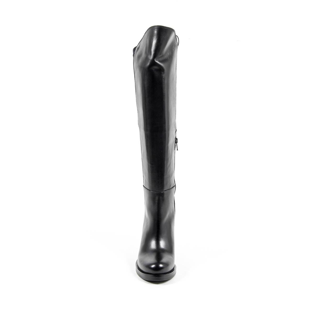 Bota alta Mujer V 1969 Italia B2406 VITELLO NERO LICRA NERO