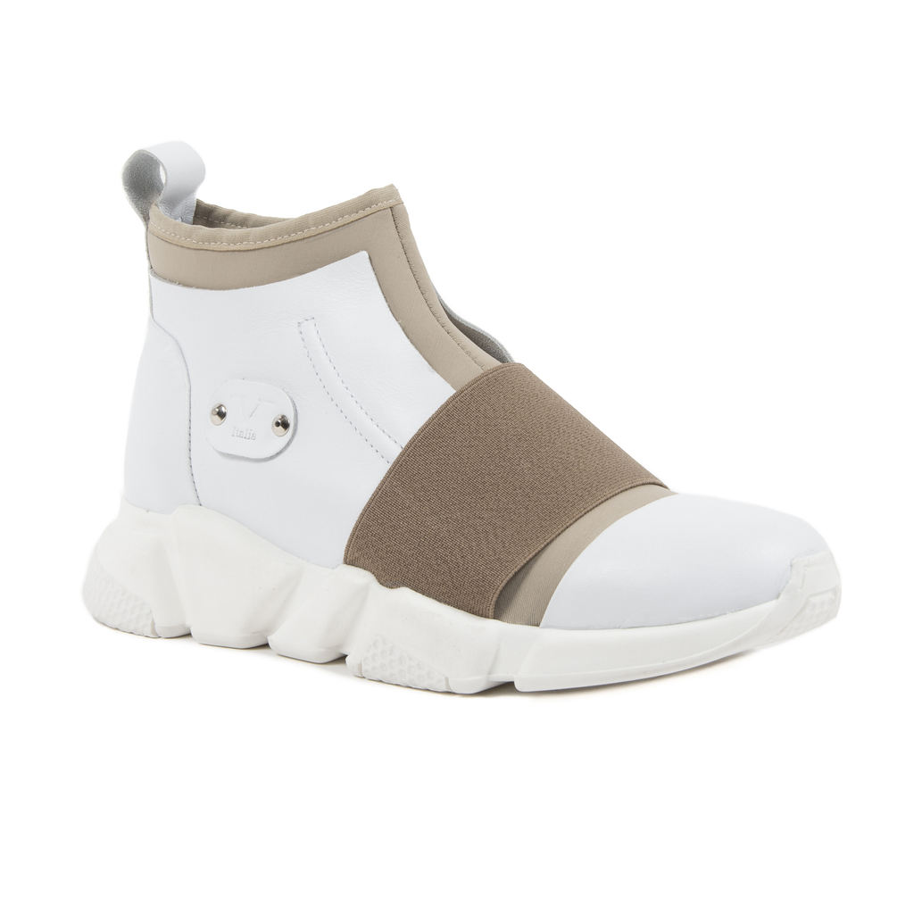 V 1969 Italia Zapatillas de mujer blancas JANE