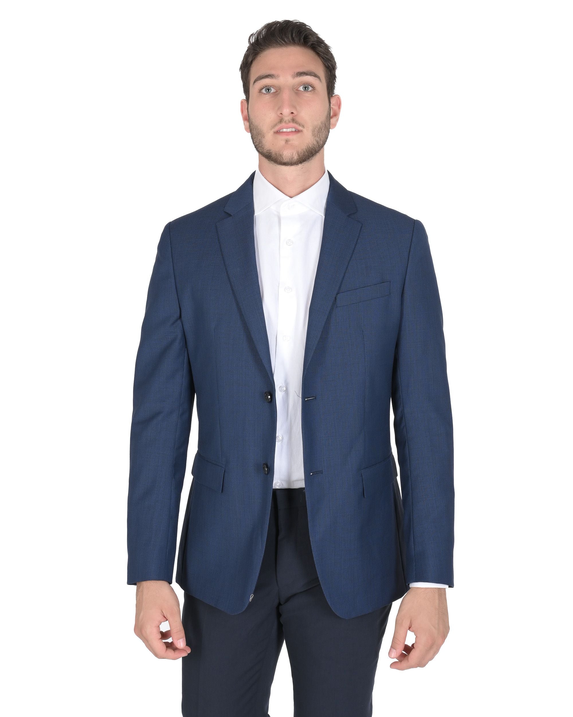 Calvin Klein Mens Blazer Blue K10K103865634