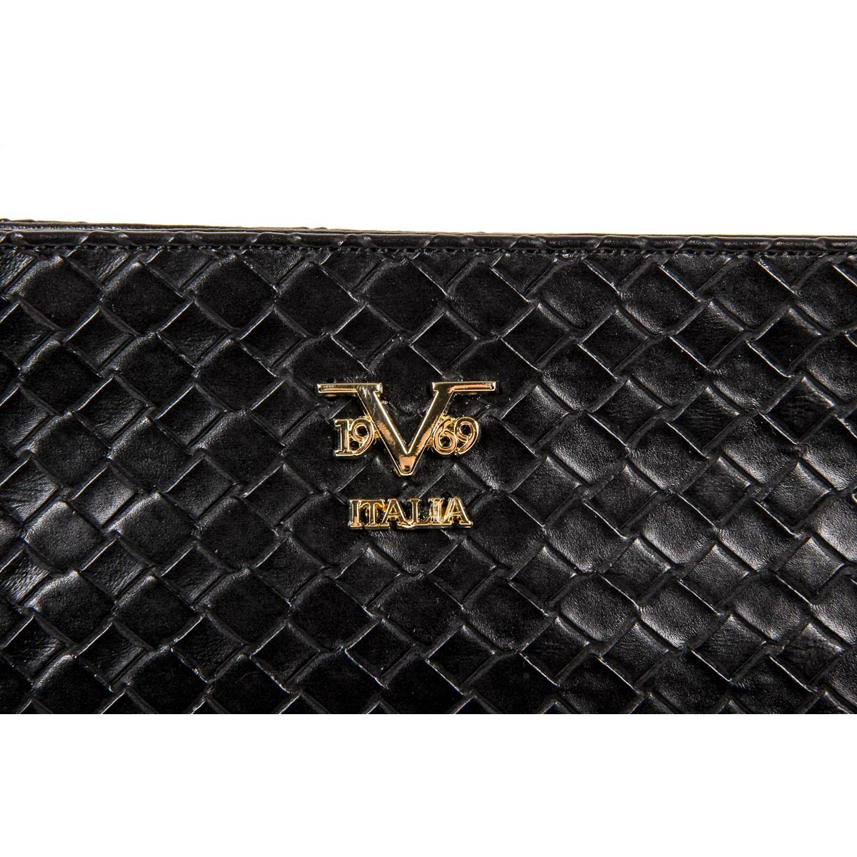 Bolso de hombre V 1969 Italia V1969008 NEGRO