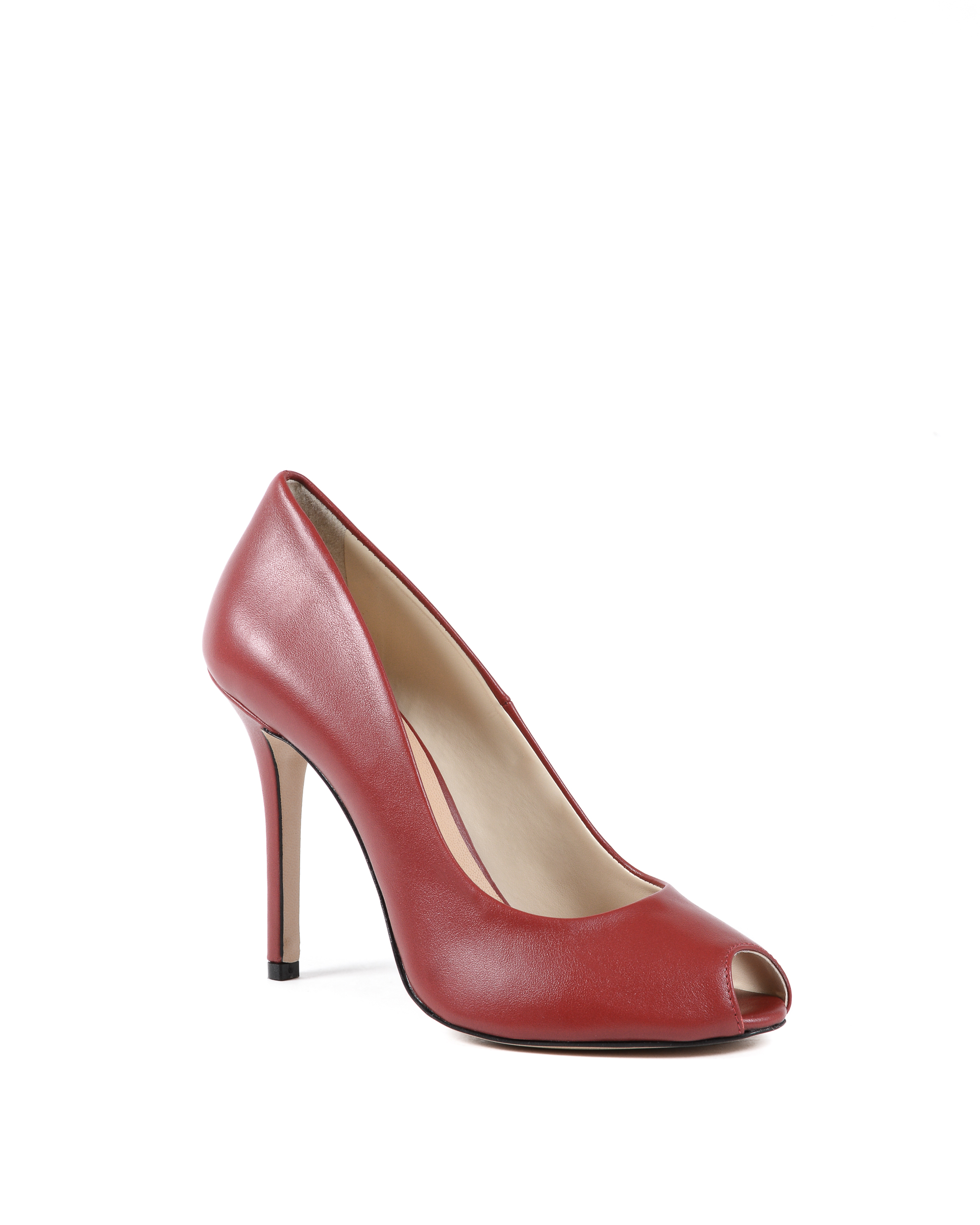 19V69 Italia Salón Mujer Punta Abierta Rojo 303 VITELLO ROSSO