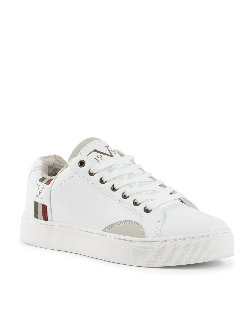 19V69 Italia Mens Sneaker White VI21SC0004 OFF WHITE