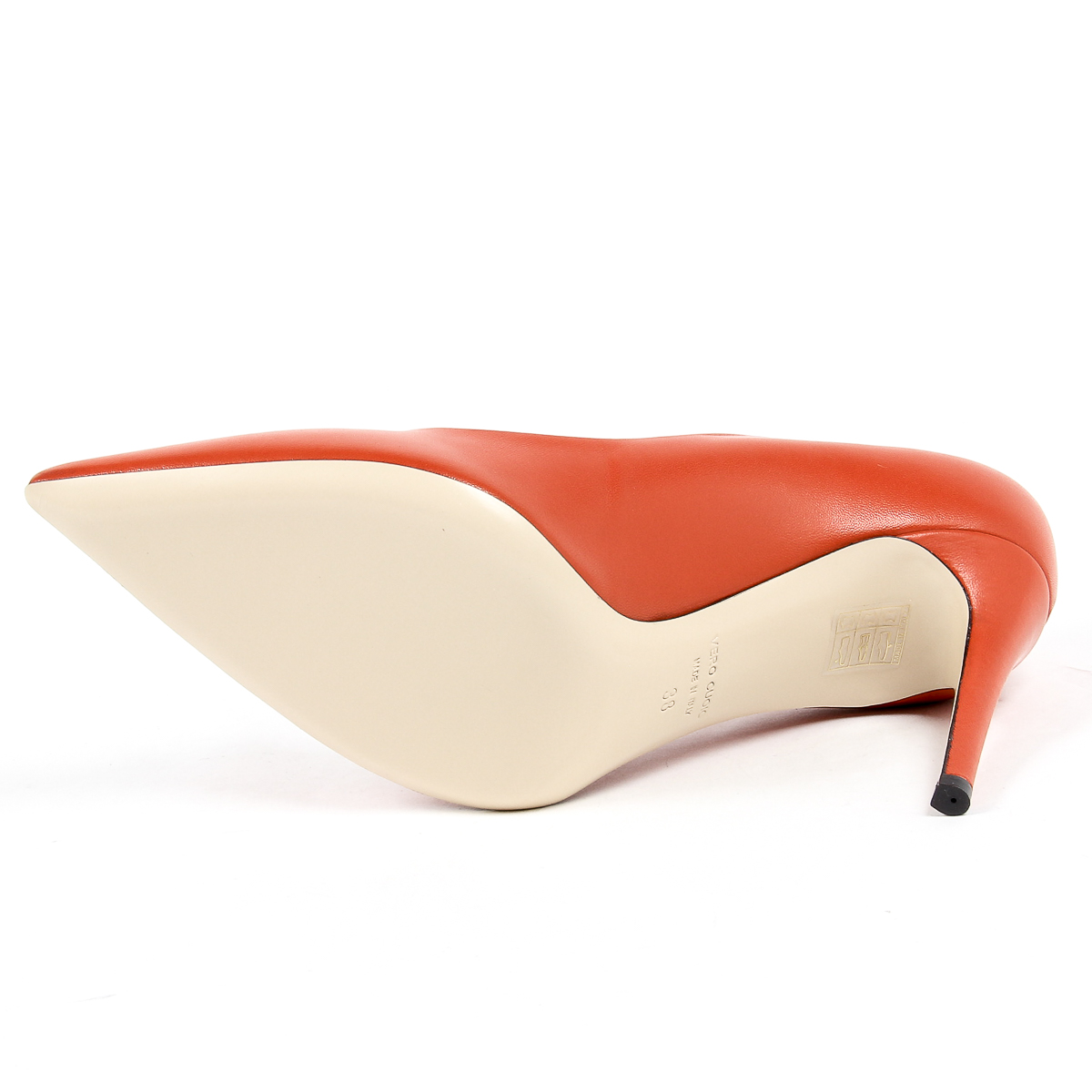 Andrew Charles Womens Pump Red MIA