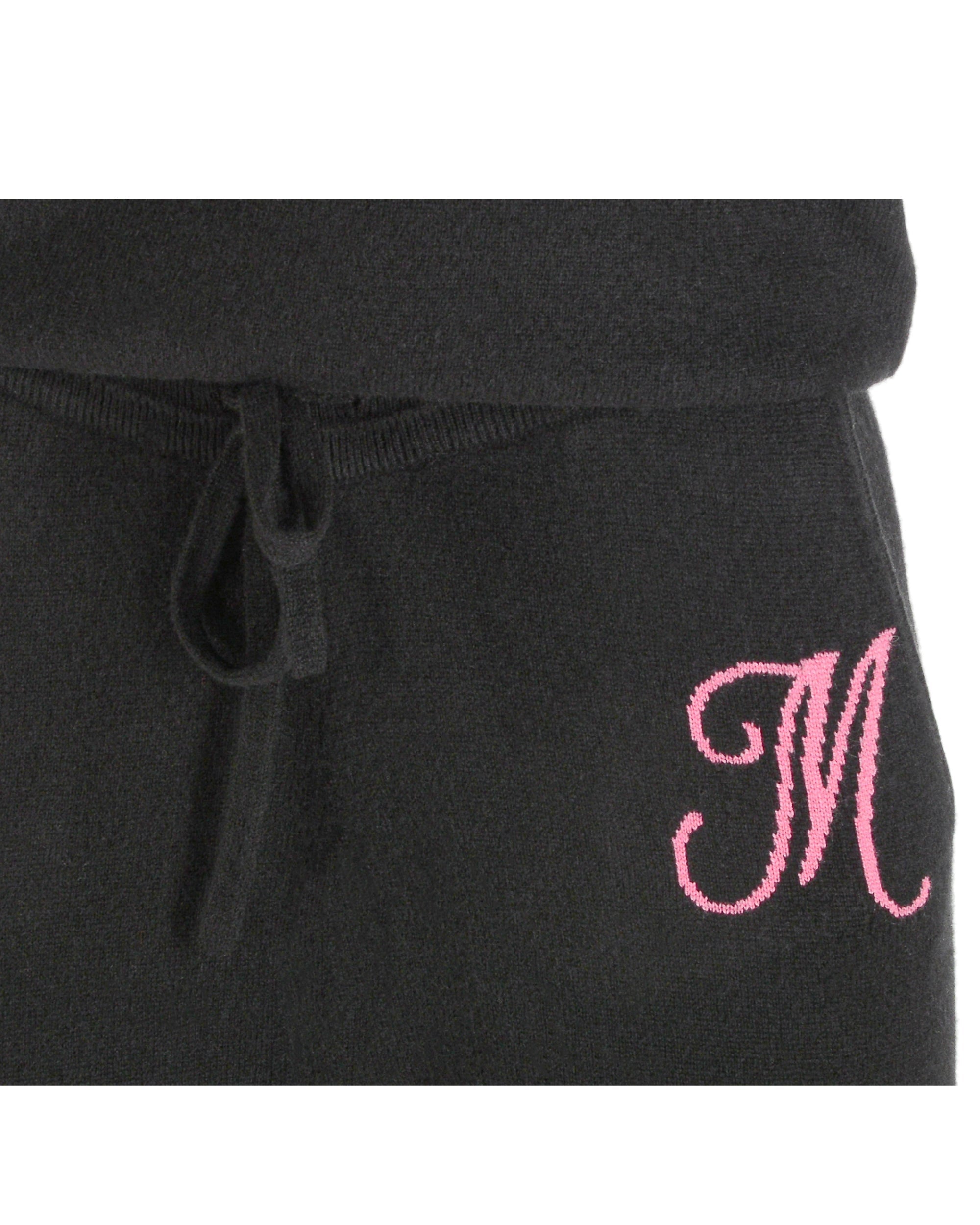 Pantalones deportivos de cachemira - Negro
