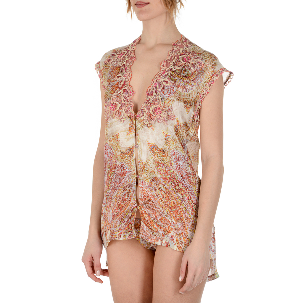 Chaqueta Mujer La Perla Top Fuxia