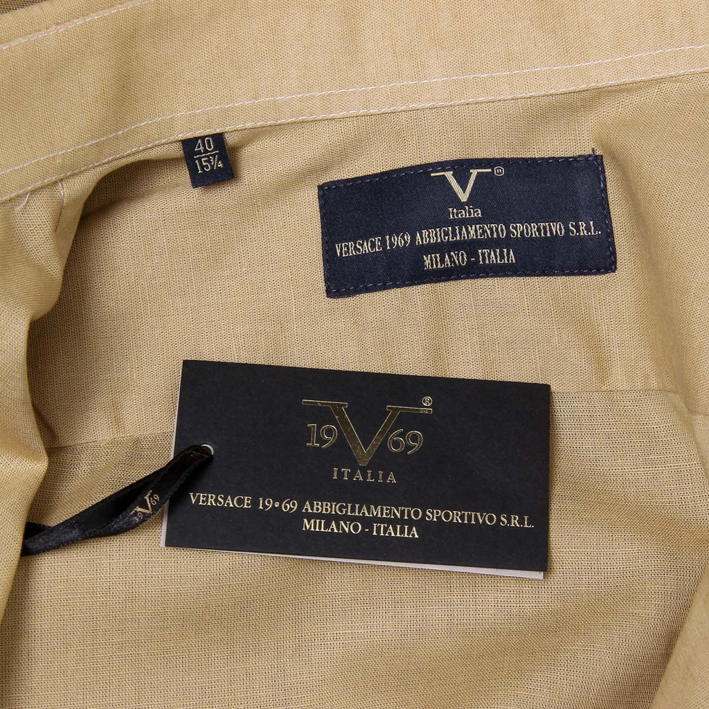 Camisa de cuello clásico para hombre V 1969 Italia 377 VAR. 509