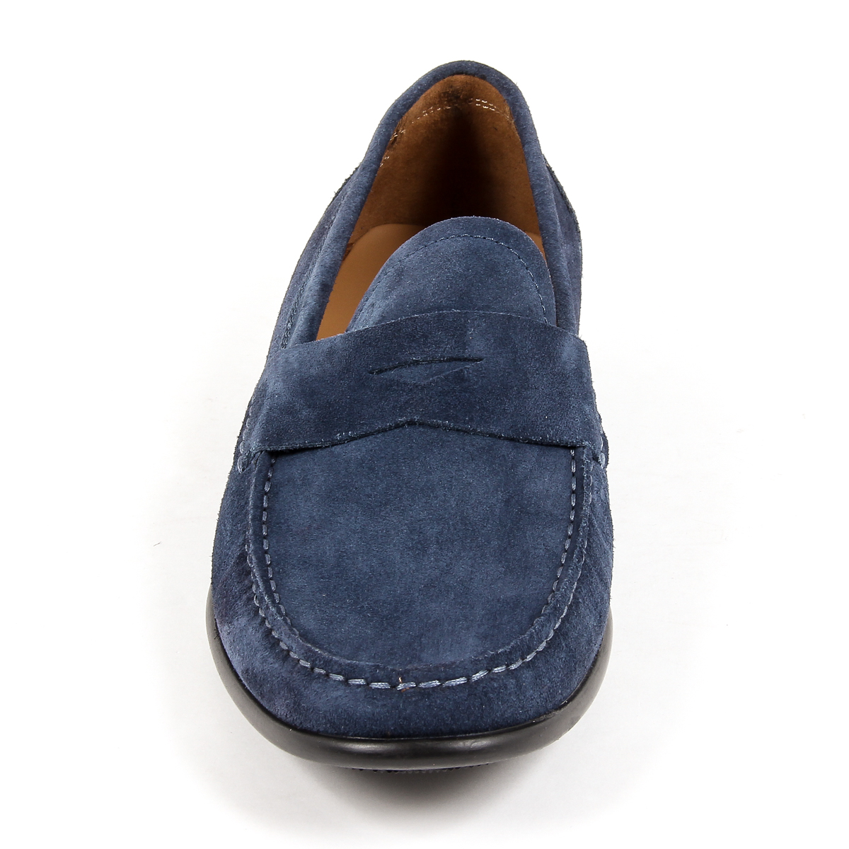 Mocasín V 1969 Italia para hombre azul LEONARDO