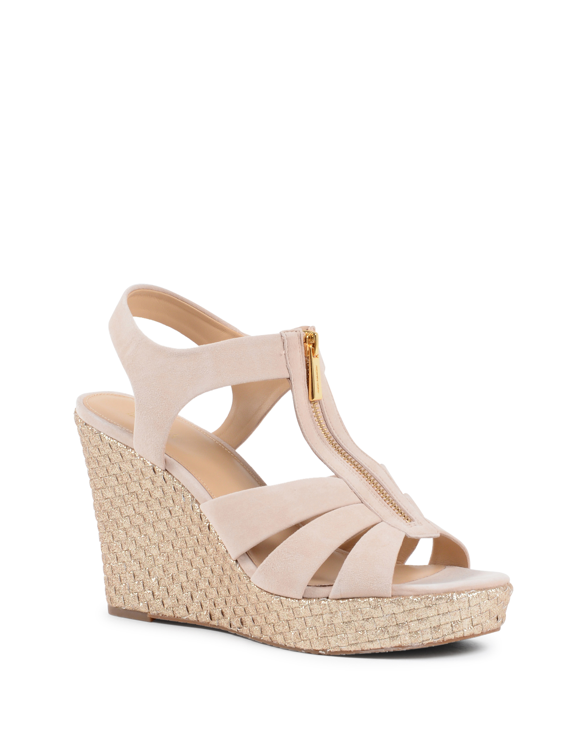 Sandalias de cuña para mujer Michael Kors en rosa BERKLEY