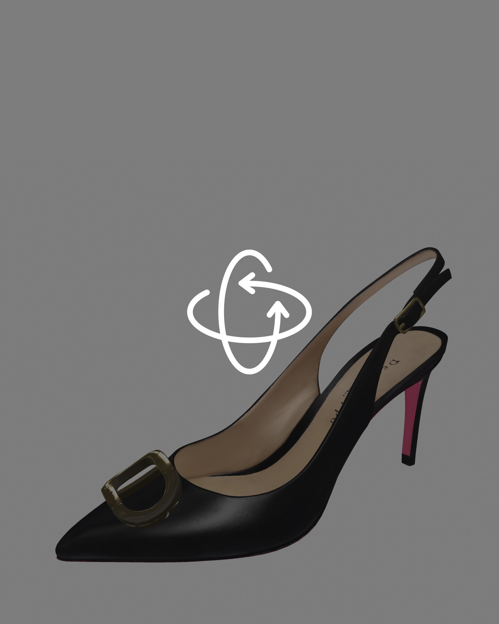 Slinky Logo Slingback