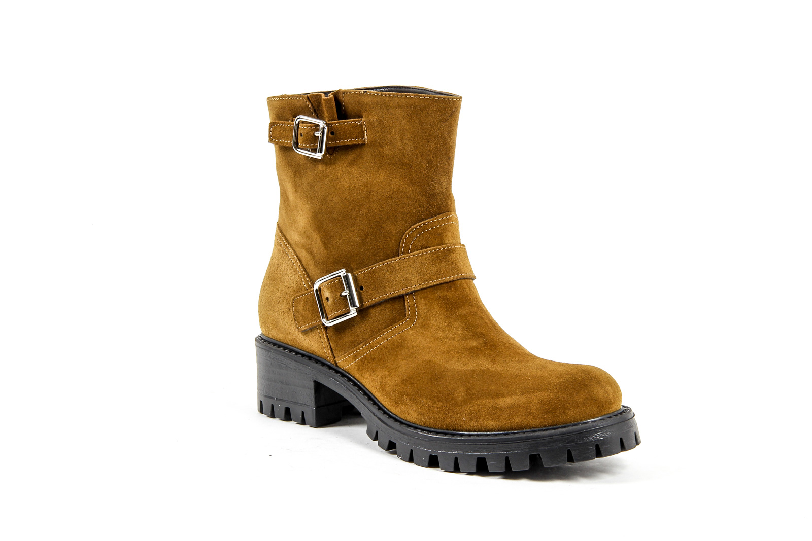 V 1969 Italia Womens Short Boot Brown AMALFI