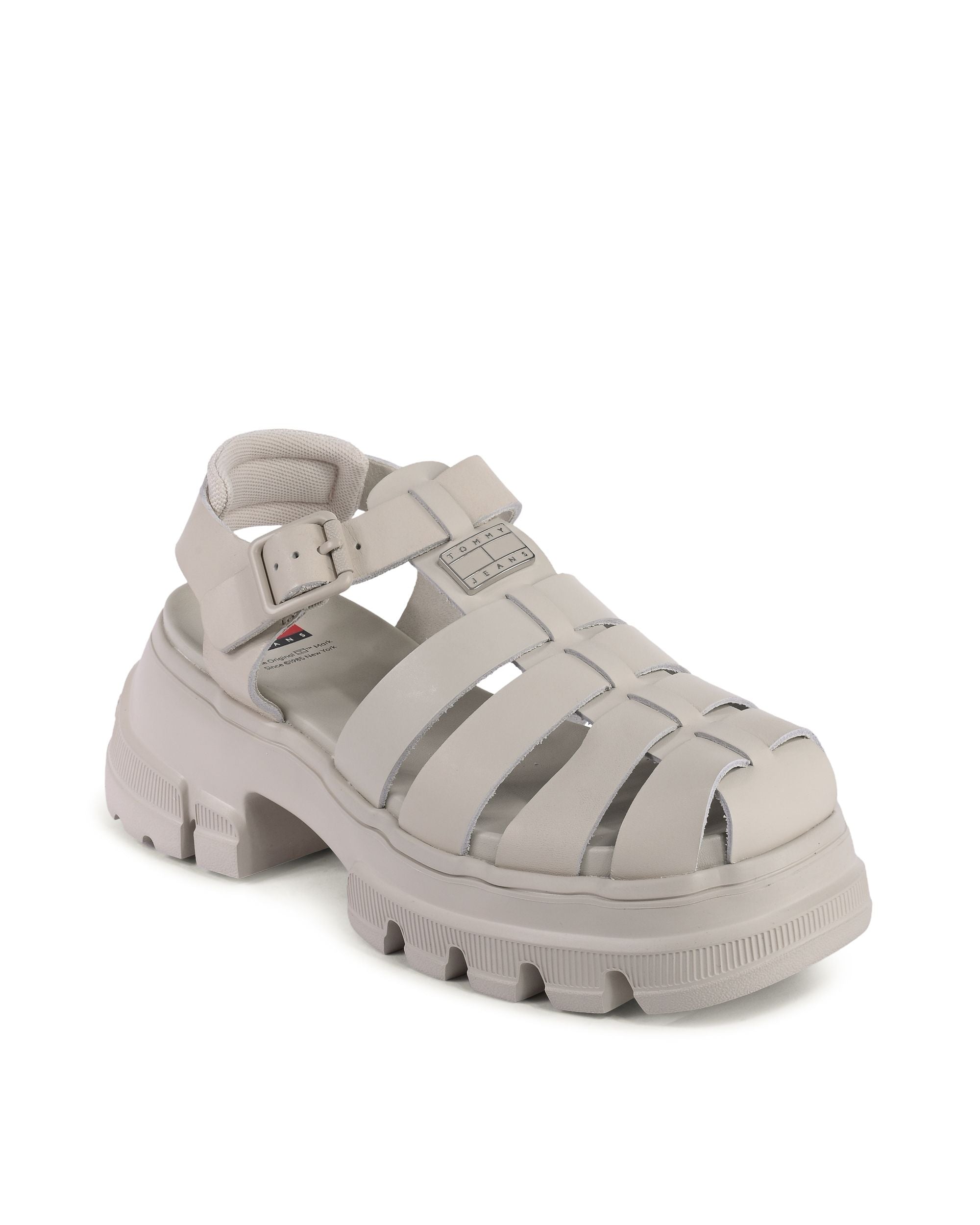 Sandalia Tommy Hilfiger para mujer beige EN0EN02542ACG