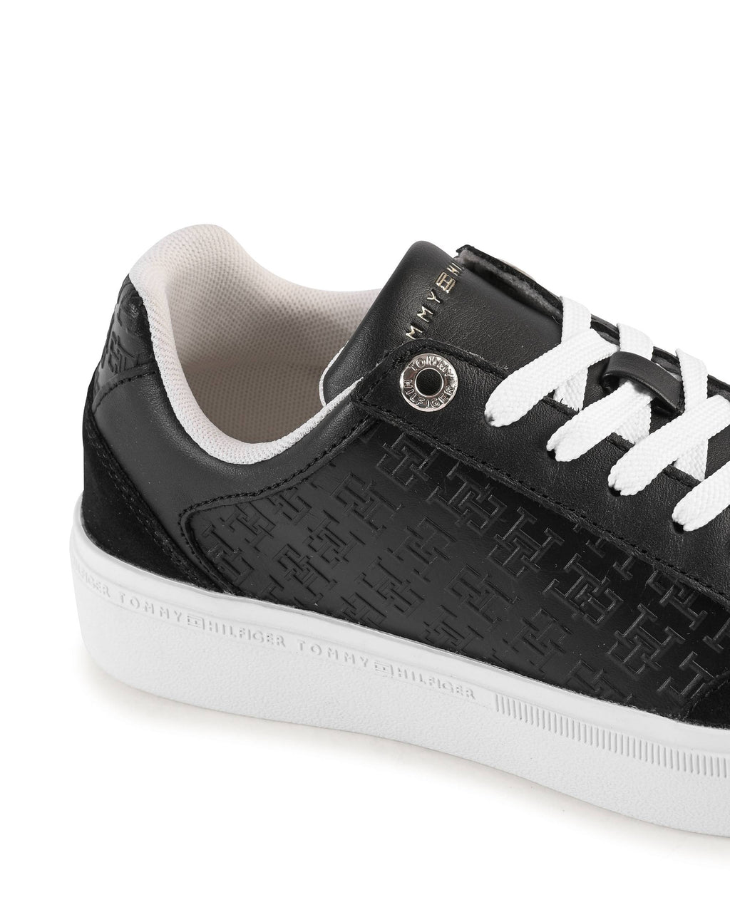 Tommy Hilfiger Womens Sneaker Black FW0FW07812BDS