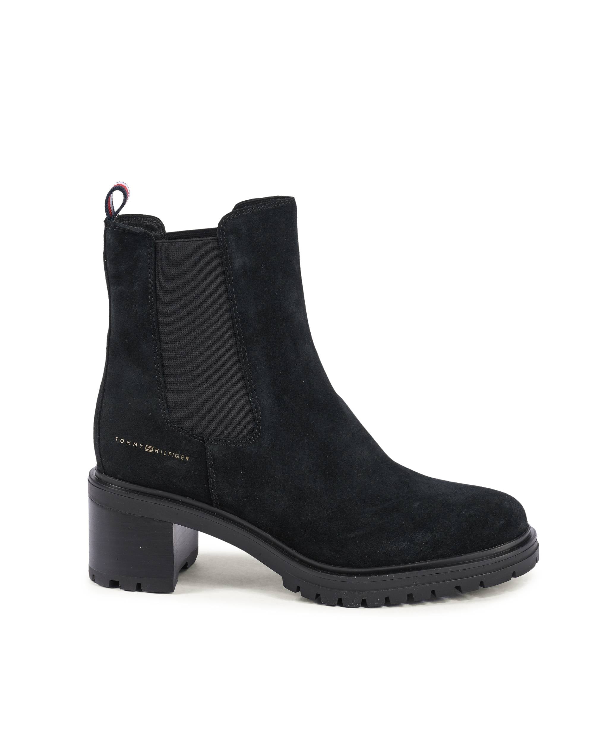 Botas Tommy Hilfiger para mujer NEGRAS FW0FW07522BDS