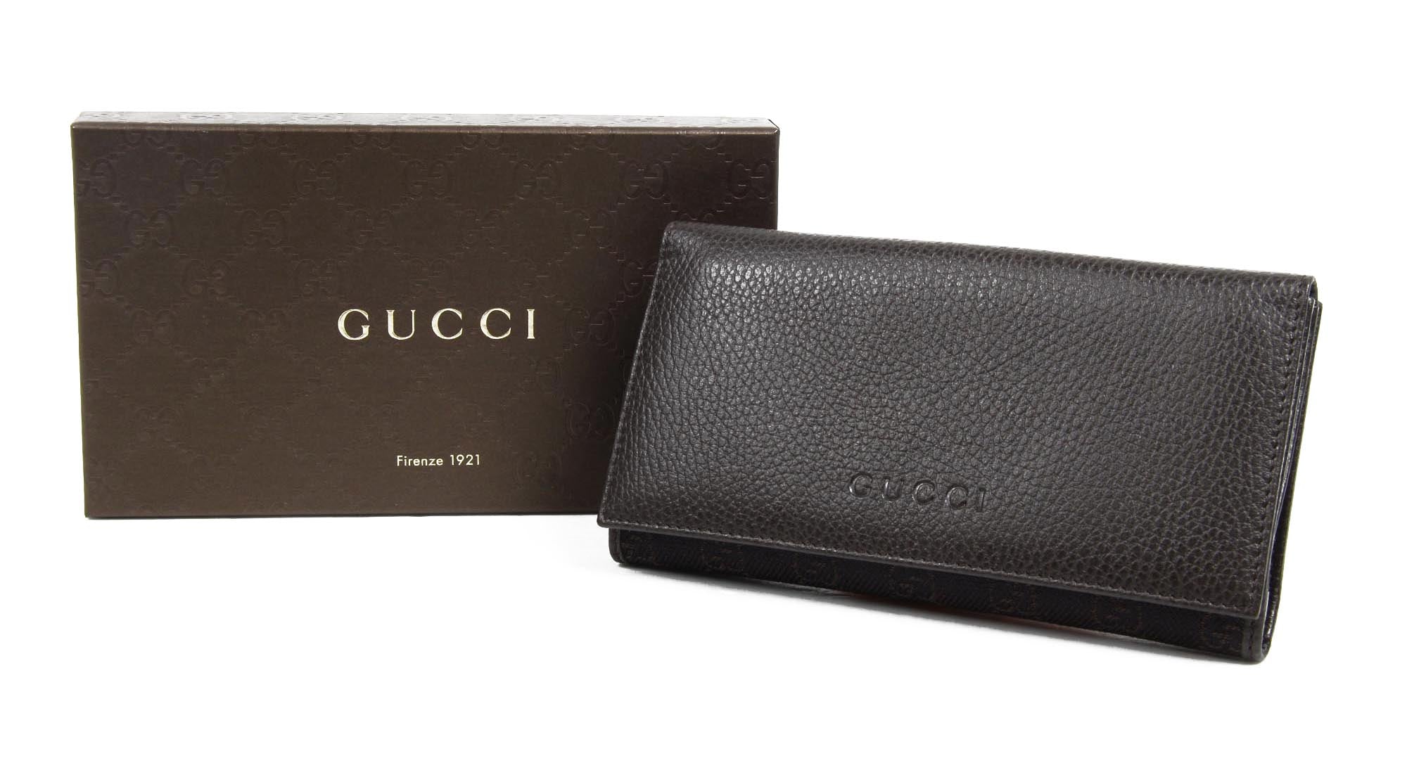 Cartera Gucci para mujer con logotipo GG 143391 2184