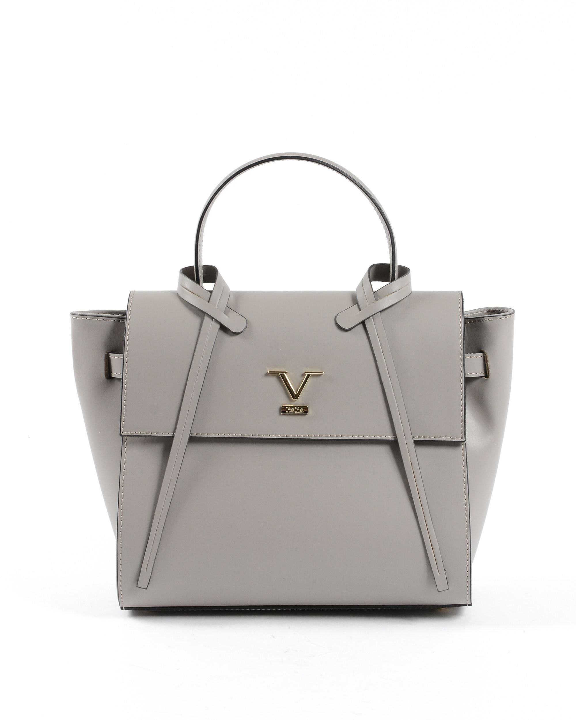 Bolso de mano para mujer V Italia V030-G RUGA TAUPE
