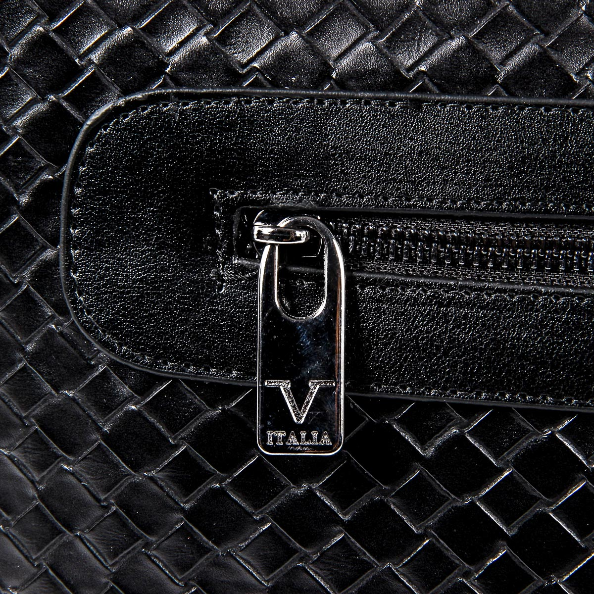 Bolso de mano para hombre V 1969 Italia, color negro, GARY