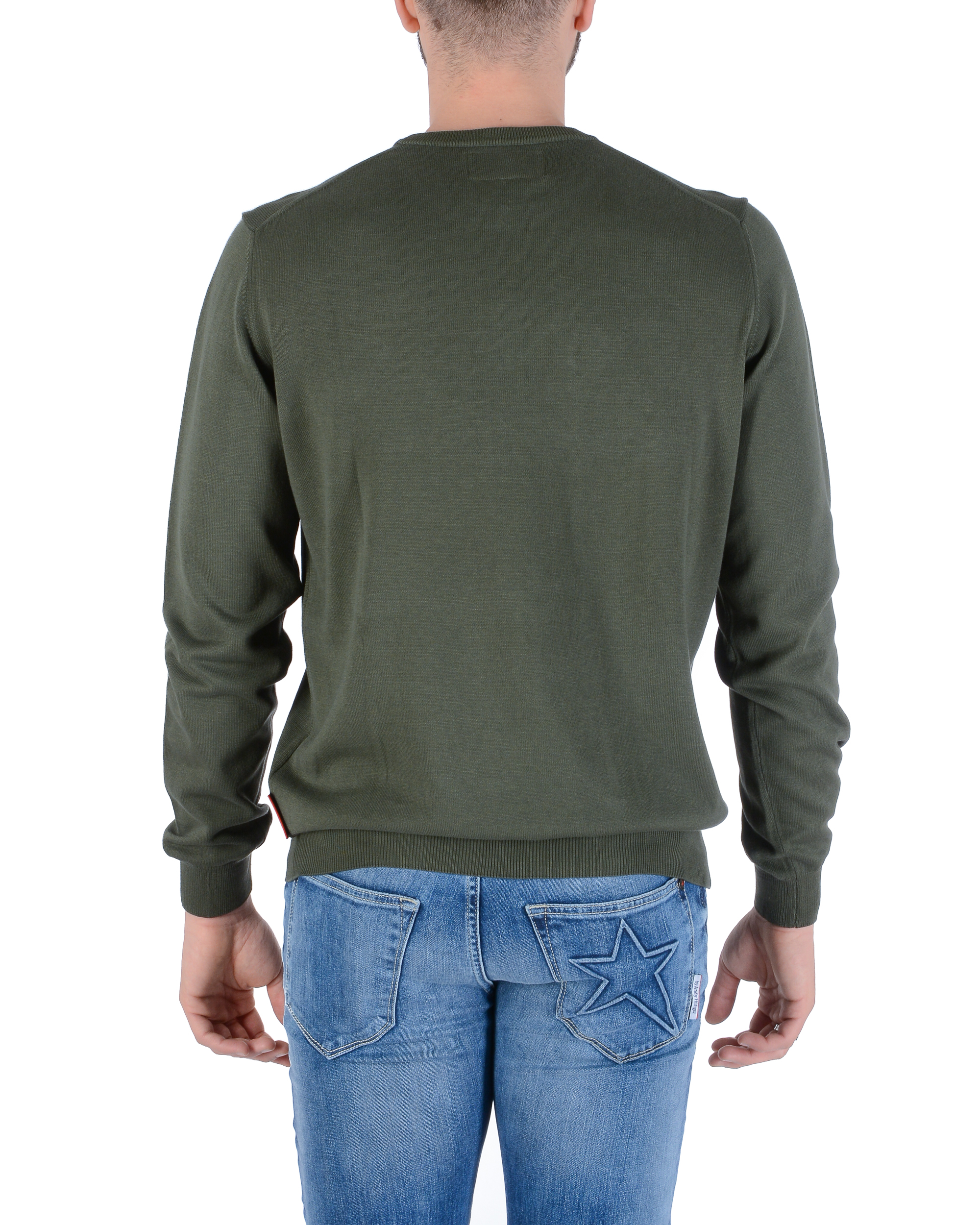 Suéter Andrew Charles para hombre PUNTO VERDE
