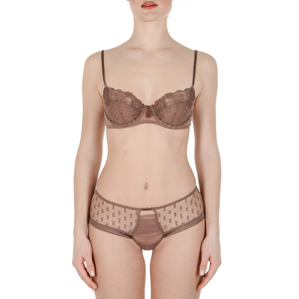 La Perla Top Womens Slip Brown