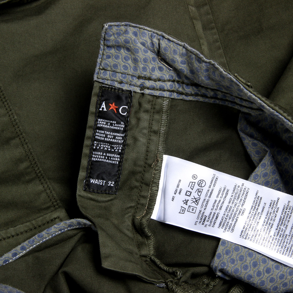 Pantalones cortos Andrew Charles para hombre verde JAKO