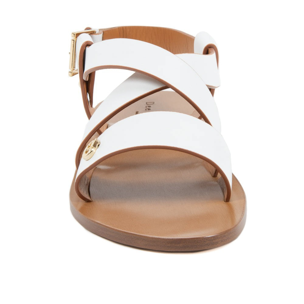 Haz cualquier cosa Sandalia Blanca