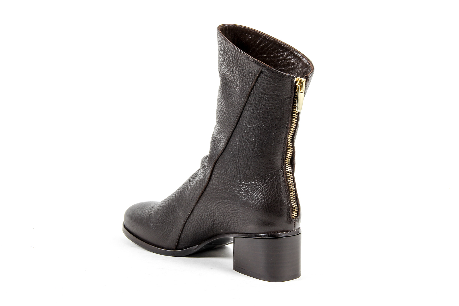 V 1969 Italia Womens Short Boot Brown PLUM