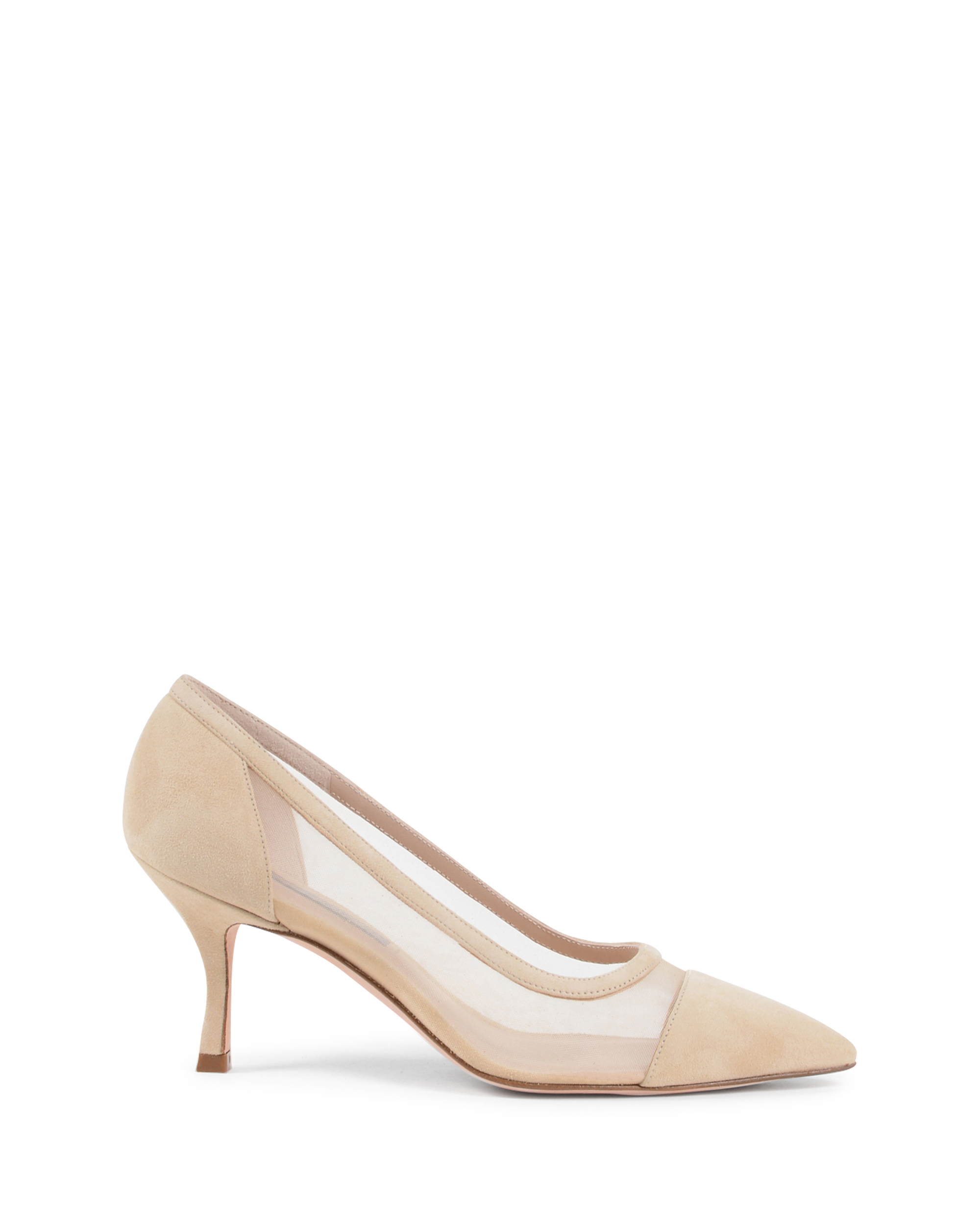 Stuart Weitzman - Zapatos de salón para mujer, color beige, modelo MONROE