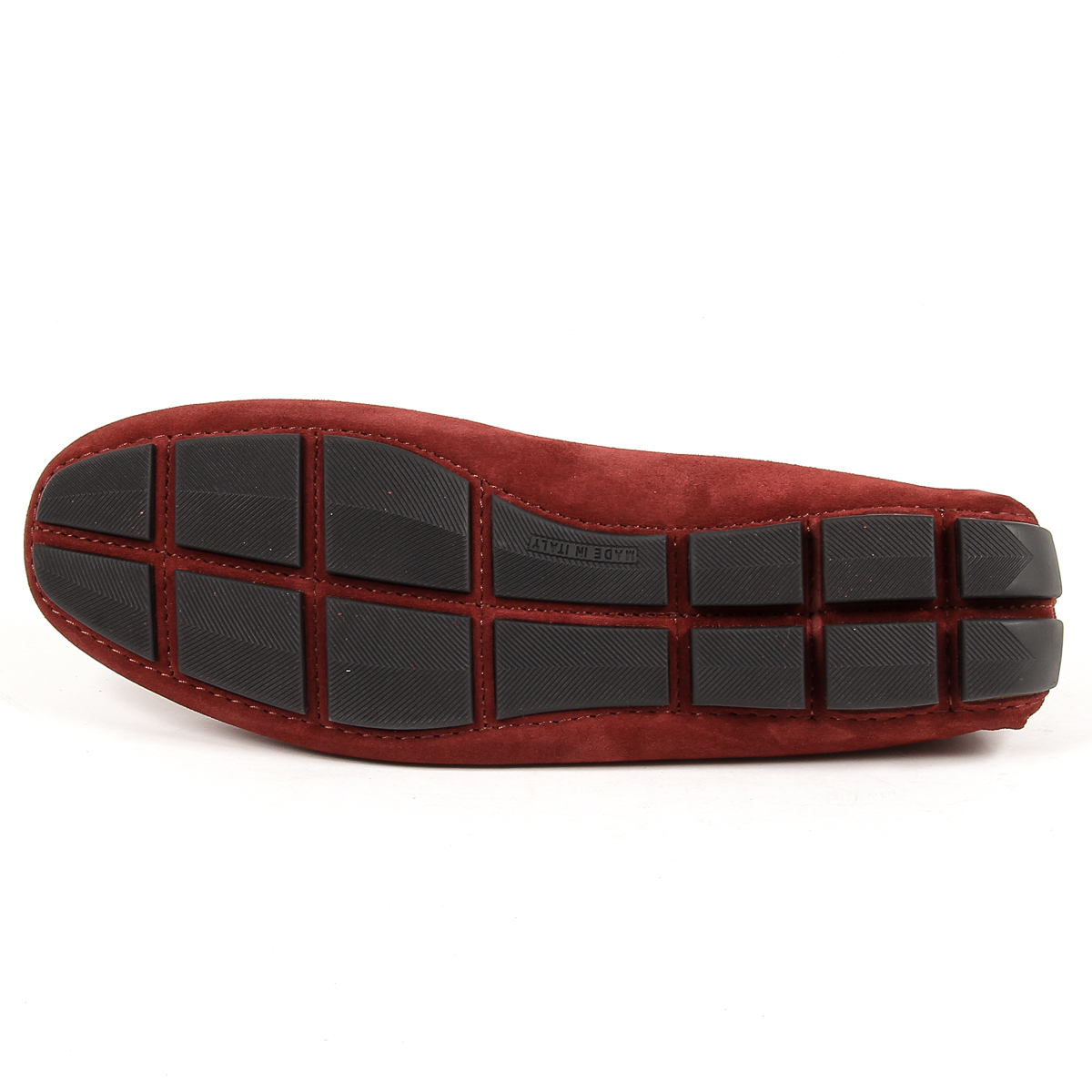 Mocasín Andrew Charles para hombre, color rojo JETT