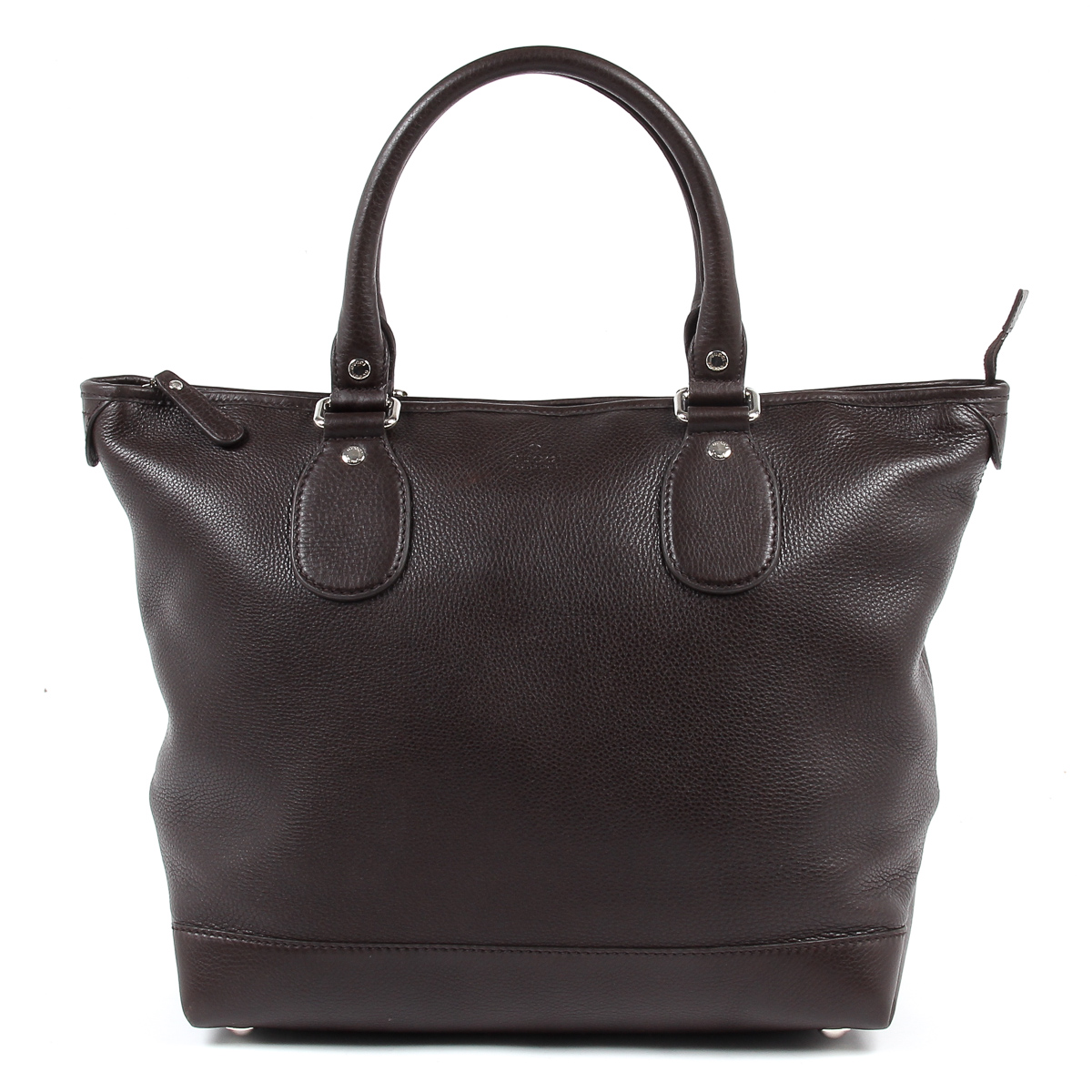 Gucci Womens Handbag Soft Calf Dark Brown 246358 2140