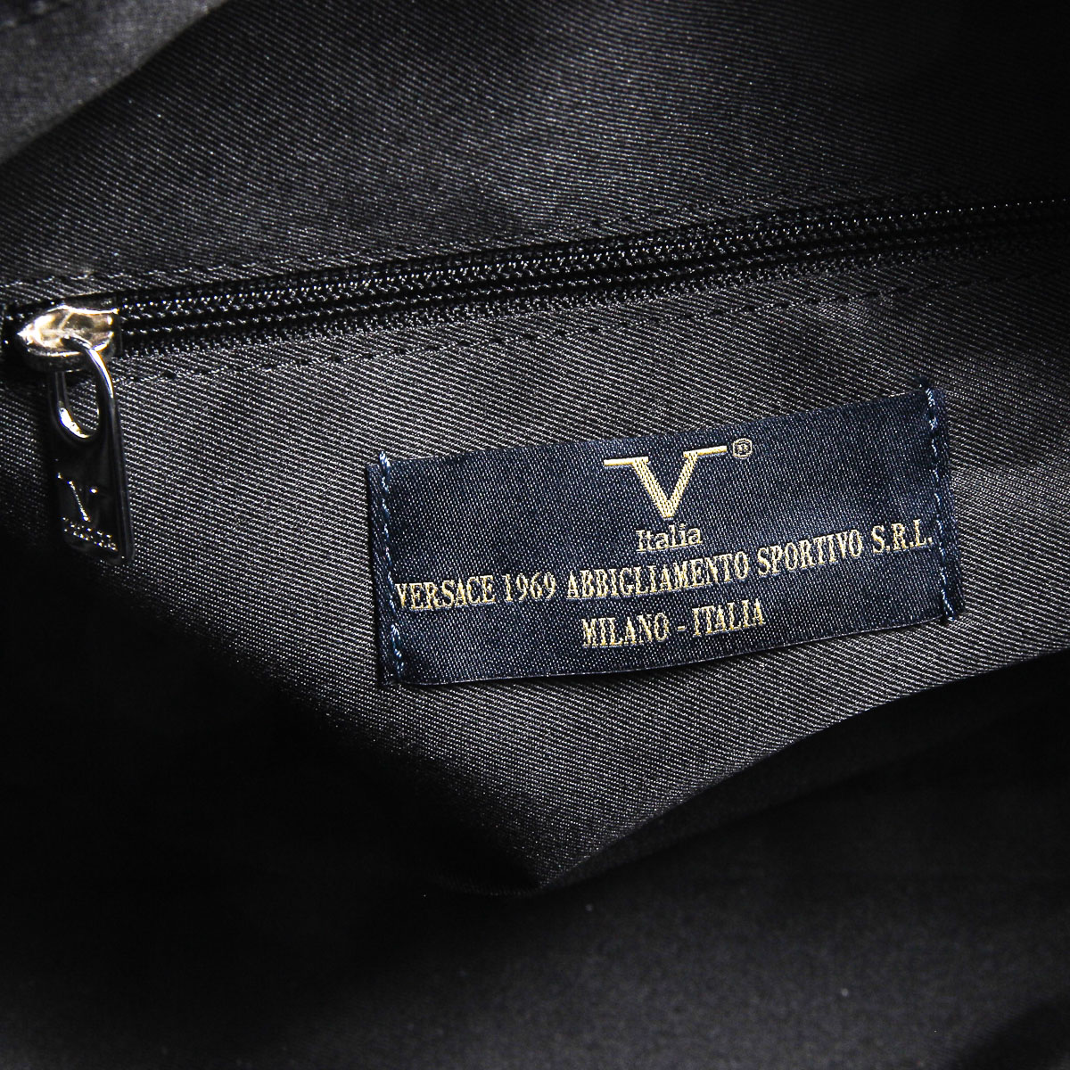 Bolso de mano para mujer V 1969 Italia V009-S RUGA GRIGIO V2