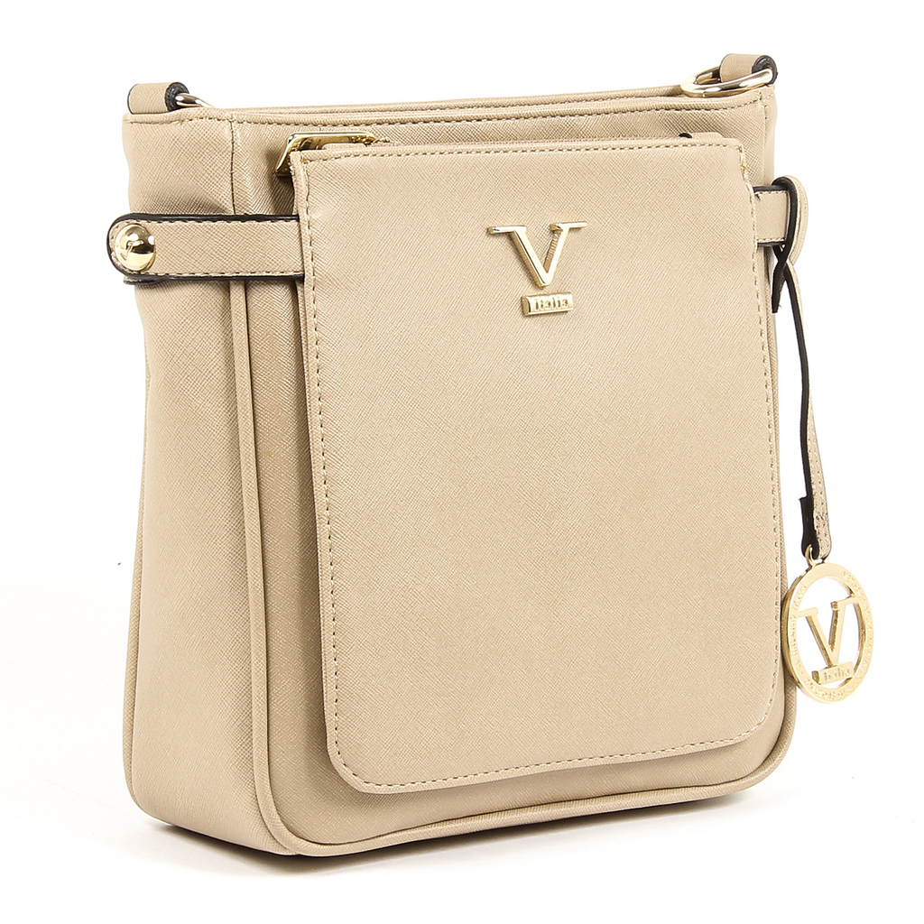 V 1969 Italia Womens Shoulder Bag Beige MONICA
